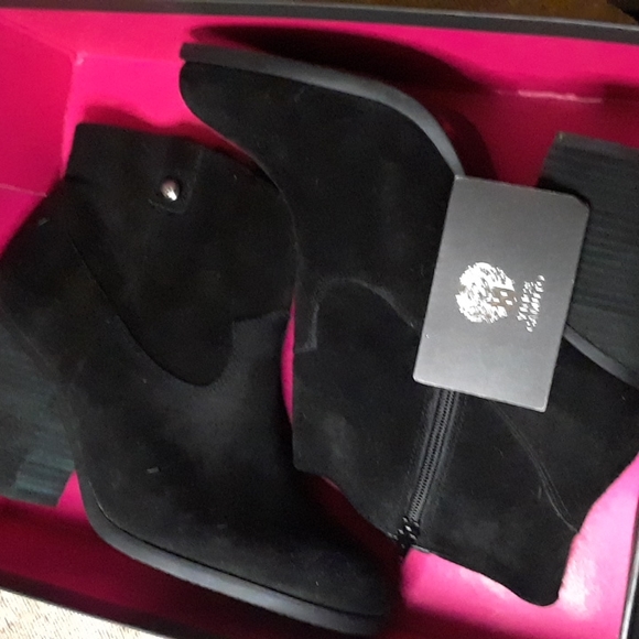 Brand new Suede Zip up Bootie Heels - Picture 5 of 6